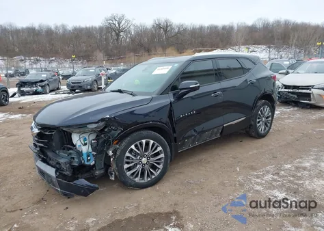 2021 Chevrolet Blazer Awd Premier из США, поврежденный, VIN 3GNKBLRS5MS532312